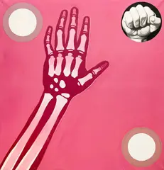 Open Hand by Lowell Nesbitt, 1964, oil on canvas, sold May 2022