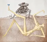 The Heart of Madness by Salvador Dalí, etching with aquatint in colors on Arches paper, sold May 2022
