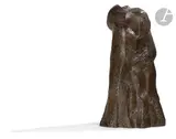 Rencontre by André Beaudin, 1969, Épreuve en bronze à patine brune, sold Apr 2023