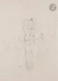 Zu Dritt by Paul Wunderlich, 1975, Crayon noir, sold Apr 2023