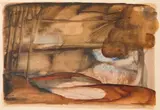 Paysage by Eugène Gabritchevsky, Gouache, sold Apr 2023