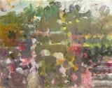 Composition by Jacqueline Lamba, 1962, Gouache, sold Apr 2023