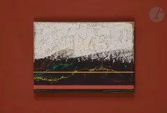 Note de lecture by Roberto Altmann, 1989, Technique mixte et collage sur panneau, sold Apr 2023
