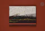 Note de lecture by Roberto Altmann, 1989, Technique mixte et collage sur panneau, sold Apr 2023
