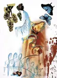 Saisons by Salvador Dali, Lithographie en couleur, sold Sep 2011