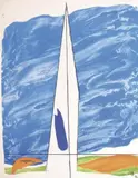 Voile by Olivier Debré, Lithographie en couleur, sold Sep 2011