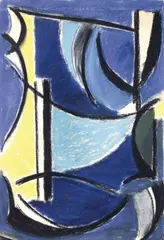 Voiliers by Marcel Burtin, Pastel sur papier, sold Jun 2011