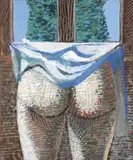 Composition surréaliste by Mayo, Gouache, sold Jun 2011