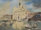 San Giorgio, la Giudecca by Henry de Waroquier, Aquarelle signée en bas à droite, sold Jun 2017