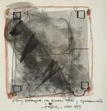 Sans titre by Antoni Tàpies, Aquarelle signée et dédicacée "À Guy Habasque, con sincero afecto y agradacimiento, Tapiès, sold May 2017