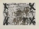 Les quatre croix by Antoni Tàpies, 1969, Eau-forte et aquatinte, sold Nov 2022