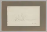 Paysage by François-Auguste Ravier, Crayon, sold Nov 2022