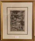 Achim d'arnim by Valentine Hugo, Lithographie Illustration des Contes bizarres d'Achim von Arnim, sold Feb 2021
