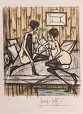 Jeux de dames André Sauret, Les Éditions du Livre, Monte-Carlo by Bernard Buffet, 1970, Lithographie, sold Mar 2013