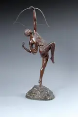 Diane chasseresse ". Importante by Pierre le Faguays, Bronze d'édition ancienne, vers, sold May 2014