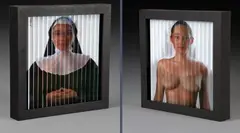 Une femme comme une autre by Fred Benoit, 2011, Photographie en couleurs pliée, sold May 2014