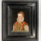(dans le gout de) Portrait de dame à la fraise by Sofonisba Anguissola, Panneau, sold Jun 2024