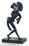 Carnaval à Saint-Pétersbourg by Mihail Chemiakin, 1991, Bronze à patine noire, sold May 2014