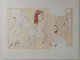 Sans titre by Pat Andrea, Lithographie sur papier, numerotée, sold May 2023