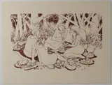 Sans titre by Fred Cress, 1997, Lithographie sur papier, numerotée, sold May 2023