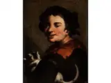 Junge mit Katze by Giacomo Francesco Cipper, oil on canvas, offered Jul 2016