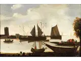 Ansicht von Dordrecht by Aelbert Cuyp, oil on panel, offered Mar 2024