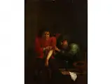 Beim Arzt by Adriaen Brouwer, oil on canvas, offered Dec 2016