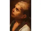 Kopfstudie Eines Knaben, Nach Links Oben Blickend by Annibale Carracci, oil on canvas, sold Jul 2018
