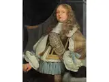 Portrait Hans Nicolaus Freiherr von Gienger by Benjamin Block, oil on canvas, offered Sep 2023