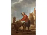 Der Messerschleifer by David Teniers d.J., oil on panel, offered Mar 2024