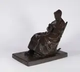 La compagne du vieux pionnier by Marc-Aurèle de Foy Suzor-Coté, 1912, bronze sculpture, sold Jan 2020