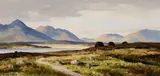 Galway Landscape by Maurice Canning Wilks, oil on canvas, sold Jan 2020