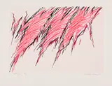 Tarozita by Jacques Hurtubise, 1977, colour lithograph on paper, sold Nov 2020