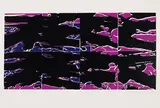 Agatha by Jacques Hurtubise, 1973, colour silkscreen on paper, sold Nov 2020