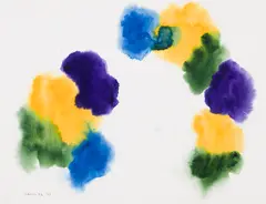 C-71 by Gershon Iskowitz, 1977, watercolour on paper, sold Nov 2020