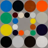 Untitled by Eli Bornowsky, gouache on paper, sold Sep 2020
