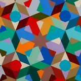 Untitled (#4) by Eli Bornowsky, gouache on paper, sold Sep 2020