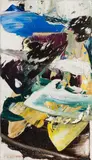 Sans titre by Marcelle Ferron, 1961, oil on canvas, sold Nov 2019