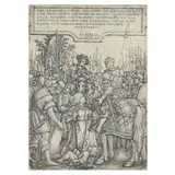 Trajan's Justice by Hans Sebald Beham, Engraving, sold May 2023