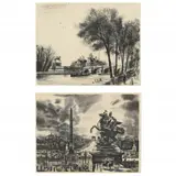 Two Parisian Etchings by Decaris and Michel Ciry, To include one etching by each artist, sold May 2023