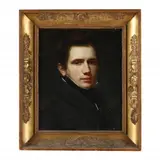 Portrait of a Man by George Patten, Oil on canvas, sold May 2023