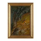 Sketch of Yosemite National Park by James Everett Stuart, Oil on canvas, sold May 2023