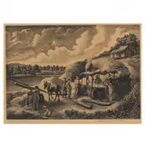 October Afternoon by Jackson Lee Nesbitt, Etching, sold May 2023