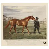Man O' War by Franklin Brooke Voss, Hand-colored aquatint, sold May 2023