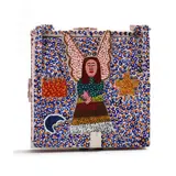 Angel Box by James Harold Jennings, Carved and painted wood, sold May 2023