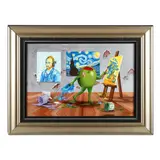 Van Gogh Dark by Michael Godard, Giclée print on canvas, sold May 2023