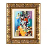 Winding Down by Itzchak Tarkay, Serigraph in colors on canvas, sold May 2023