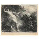 Manfred et Astarte by Henri Fantin-Latour, Lithograph, sold May 2023