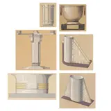 Six Prints by Jean Puiforcat, Each an offset lithograph in colors, sold May 2023