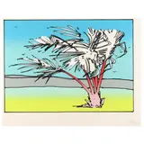 Palm Tree by Peter Max, Screenprint in colors, sold May 2023